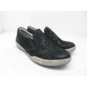 Nurse Mates Women Slip-On Hollis Slip-Resistant Work Shoes Black Size 6.5M
